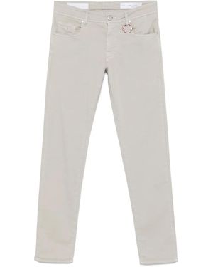 Sartoria Tramarossa ロゴパッチ パンツ - グレー