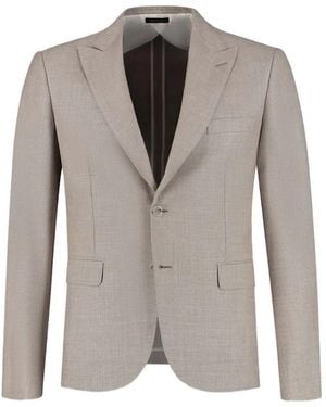 Brioni Button Blazer - Grey