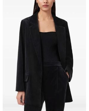 AllSaints Aleida Lapel-Collar Blazer - Black