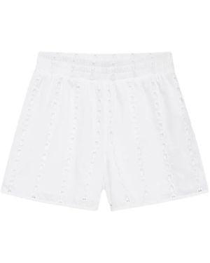 Anine Bing Kam Short - White