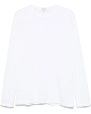 Sunspel Cotton T-Shirt - White