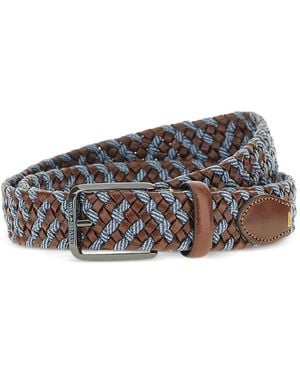 Paul & Shark Braided Belt - Grey
