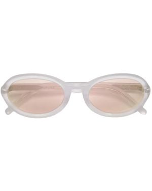 Retrosuperfuture Cherry Frozen Oval-Frame Sunglasses - Pink