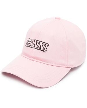 Ganni キャップ - ピンク