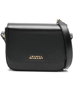 Isabel Marant Small Lizza Cross Body Bag - Black
