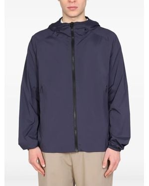 Monobi Chaqueta con cremallera y capucha - Azul