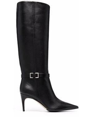 Sergio Rossi Sr Mini Prince 80Mm Knee-Length Boots - Black