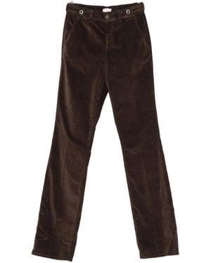 Liu Jo Corduroy Straight-leg Trousers - ブラック