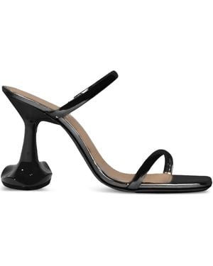 OTTANGE Lotus Heeled Sandals - Black