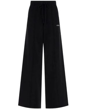 Guess Pantaloni Sportivi Svasati - Nero