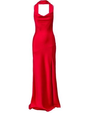 Lita Couture Eline Sleeveless Maxi Dress - Red
