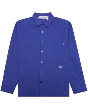 Advisory Board Crystals Camicia 123. Con Ricamo Abc 123 - Blu