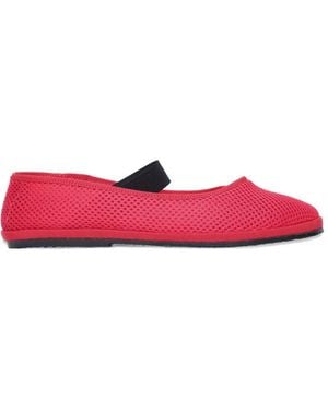 DROGHERIA CRIVELLINI Ballerinas Mit Elastischen Riemen - Pink