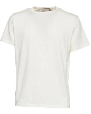 Amaranto Short Sleeve Oversized T-Shirt - White