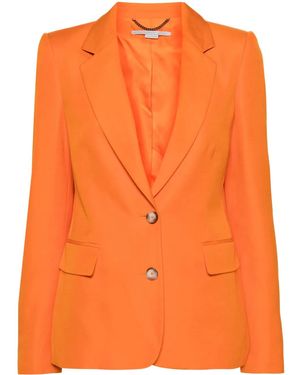 Stella McCartney Blazer Monopetto - Arancione