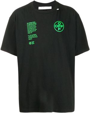 Off-White c/o Virgil Abloh 'Arch Shapes' T-Shirt - Schwarz