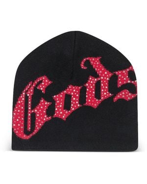 Godspeed Studded Logo Beanie - Red