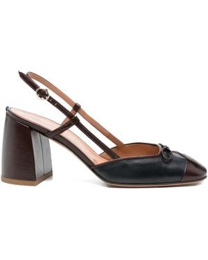 A.Bocca Slingback Pumps - Brown