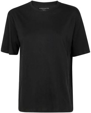 Majestic Filatures Cotton T-Shirt - Black