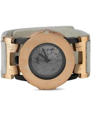 Parts Of 4 Montre P4—Fob #8260 41.3 Mm - Blanc