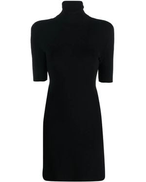DSquared² Roll-Neck Knitted Dress - Black