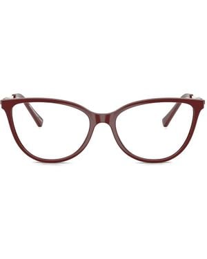 ARMANI EXCHANGE Brille Mit Cat-Eye-Gestell - Rot