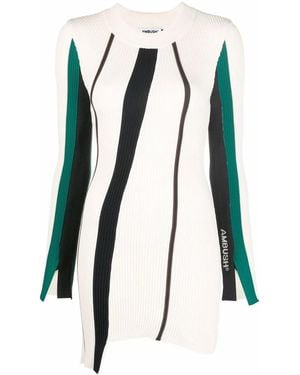 Ambush Logo Ribbed-Knit Sweater - Multicolor