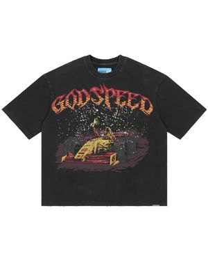 Godspeed T-Shirt Mit Grafischem Print - Schwarz