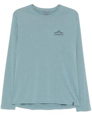 Patagonia Long-Sleeved T-Shirt - Blue