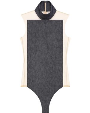 Courreges Illusion Bodysuit - Gray