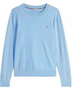 Tommy Hilfiger Katoenen Trui - Blauw