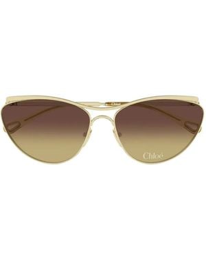 Chloé Cat-Eye Frame Sunglasses - Multicolour