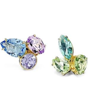 Swarovski Gema Crystal-Embellished Ear Cuffs - Blue