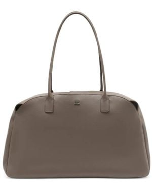 Courreges Maxi Strip Shoulder Bag - Brown