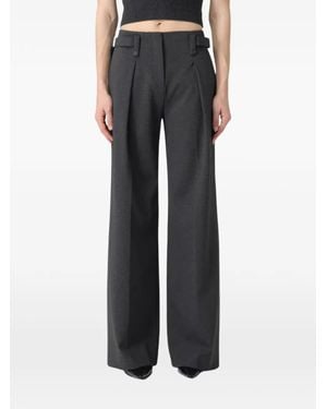 Semicouture Pleated Trousers - Black