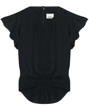 Isabel Marant Tullya トップ - ブラック