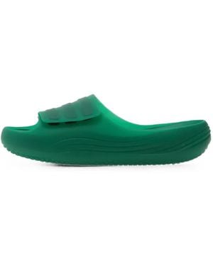 adidas Adislide Touch-Strap Slides - Green