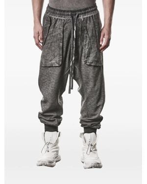 Thom Krom Pantalon De Jogging À Poches Plaquées - Grey