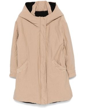 Transit Crinkled Raincoat - Natural