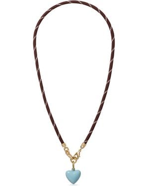Roxanne Assoulin The Happy Cord Charm Necklace - Blue