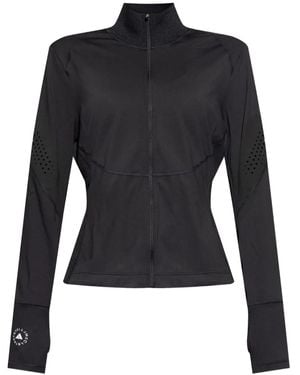 adidas By Stella McCartney レーザーカット ジャケット - ブラック