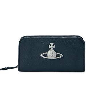 Vivienne Westwood Orb Zip-Around Wallet - Blue