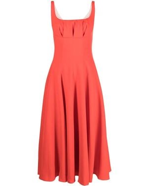 Emilia Wickstead Collins ドレス - レッド