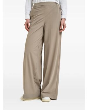 Rrd Elasticated Wide-Leg Pants - Natural