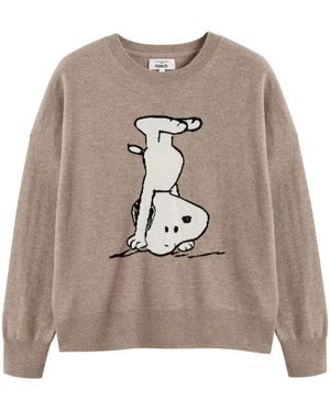 Chinti & Parker Handstand Snoopy プルオーバー - ブラウン