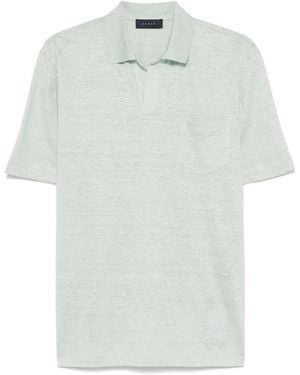 Sease Split-Neck T-Shirt - Green