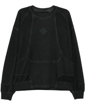 FIVE CM Sweater Met Logopatch - Zwart