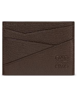 Loewe Puzzle Edge Kartenetui - Braun