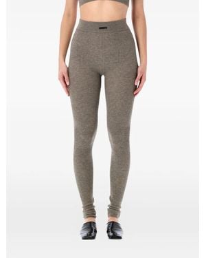 Fear Of God Ribbed Leggings - Grey