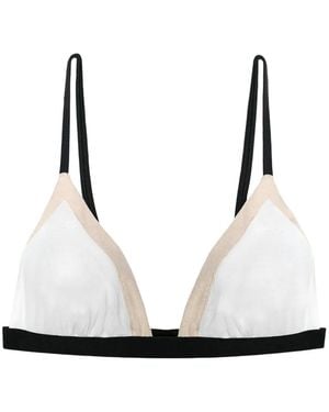 UNDRESS You Are Enough Triangle Bra - White